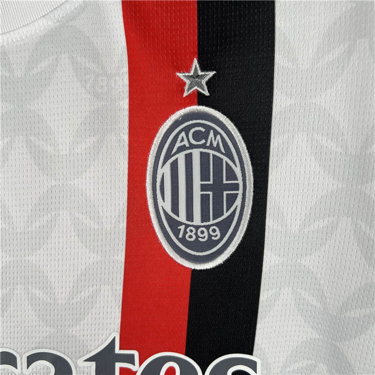 AC Milan 23/24 Away White Soccer Jersey Football Shirt - Click Image to Close